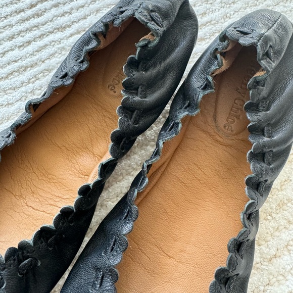 See by Chloé Jane Leather Ballet Flats - Picture 5 of 6